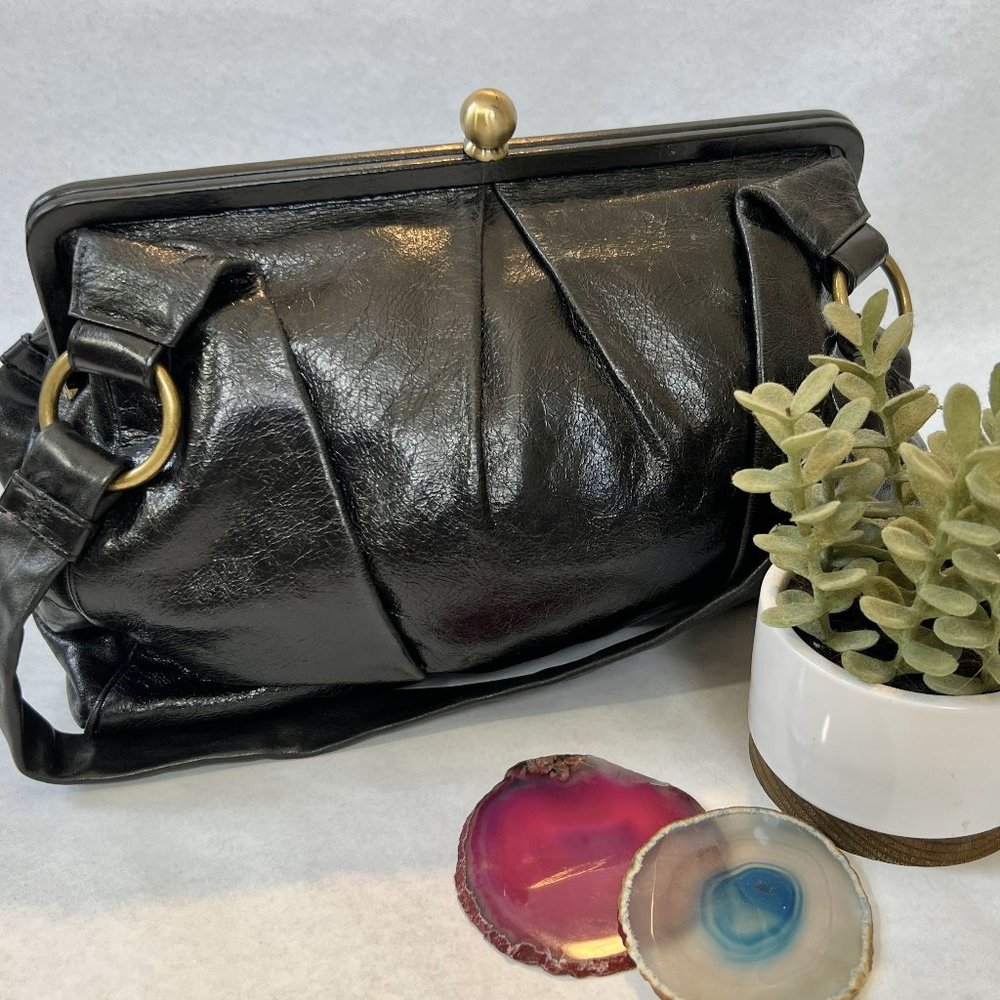 Black HOBO brand handbag